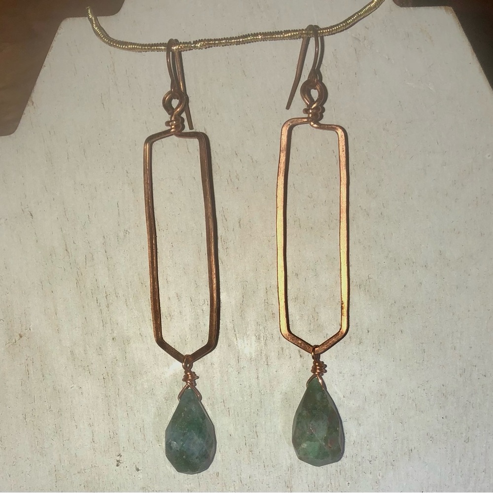 Copper Earrings - image 2
